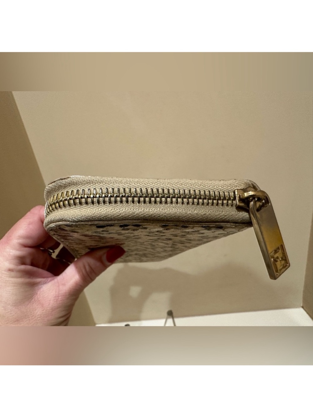 Fendi python, full zip wallet - Picture 5 of 13